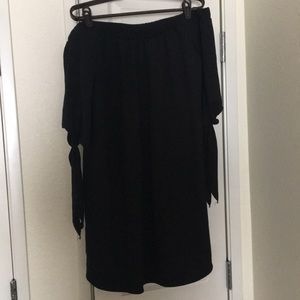 Little Black Off The Shoulder Dress